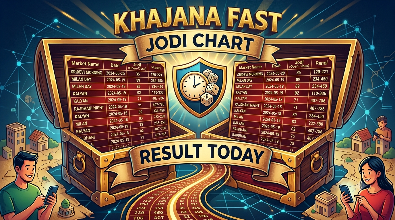 Khajana Fast Jodi Chart